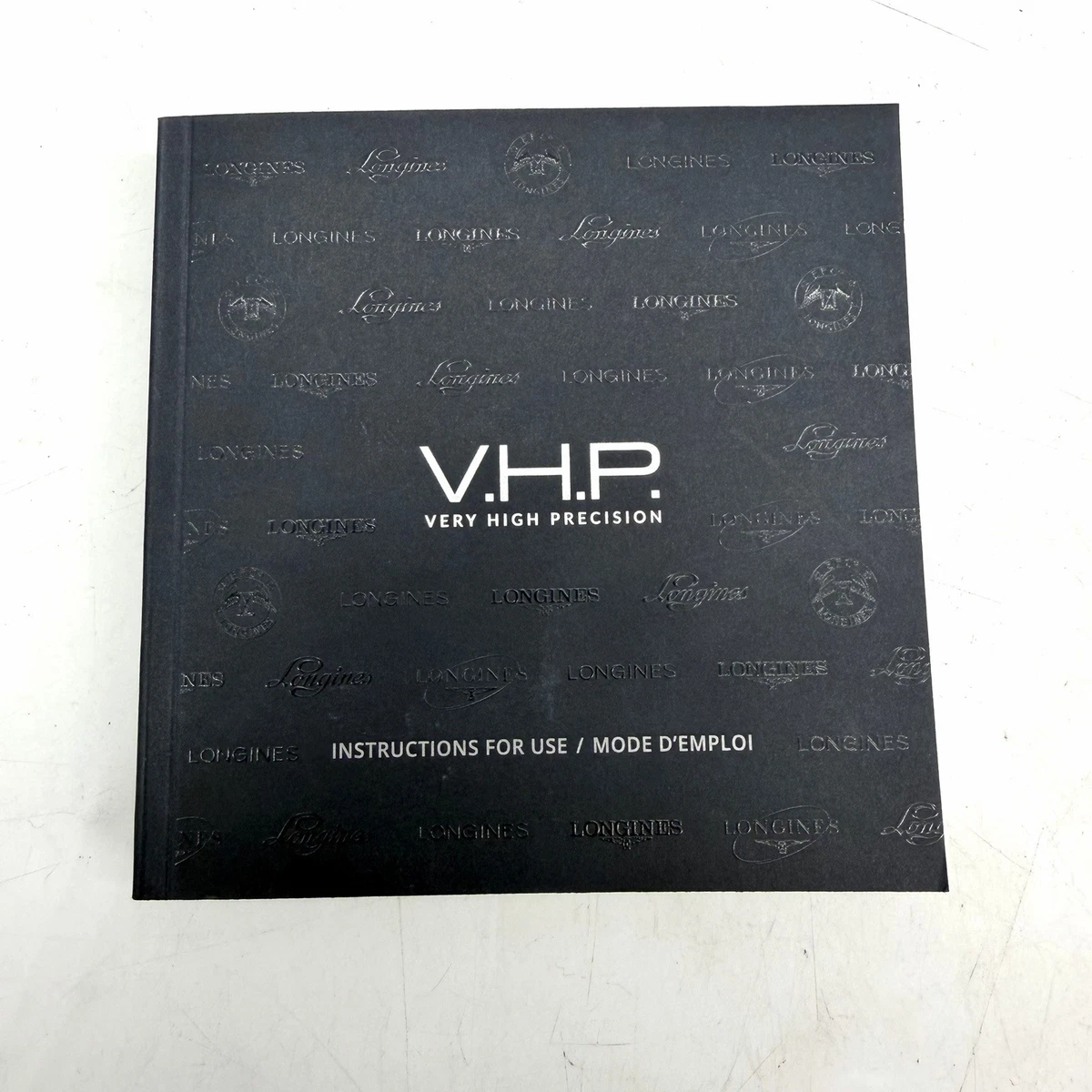 Libro de instrucciones Longines VHP GRANDE _ original y NUEVO