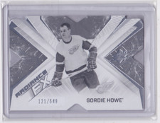 2022-23 UD SPX RADIANCE FX INSERT 121/549 GORDIE HOWE #RFX-6 DETROIT RED WINGS