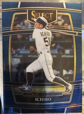 2022 Panini Select Blue Parallel Ichiro Suzuki #61 Mariners | eBay