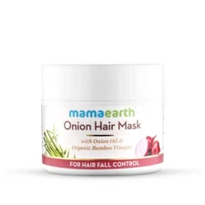 SALE BEST BY 10/2024: Mamaearth Onion Hair Mask for Hairfall Control