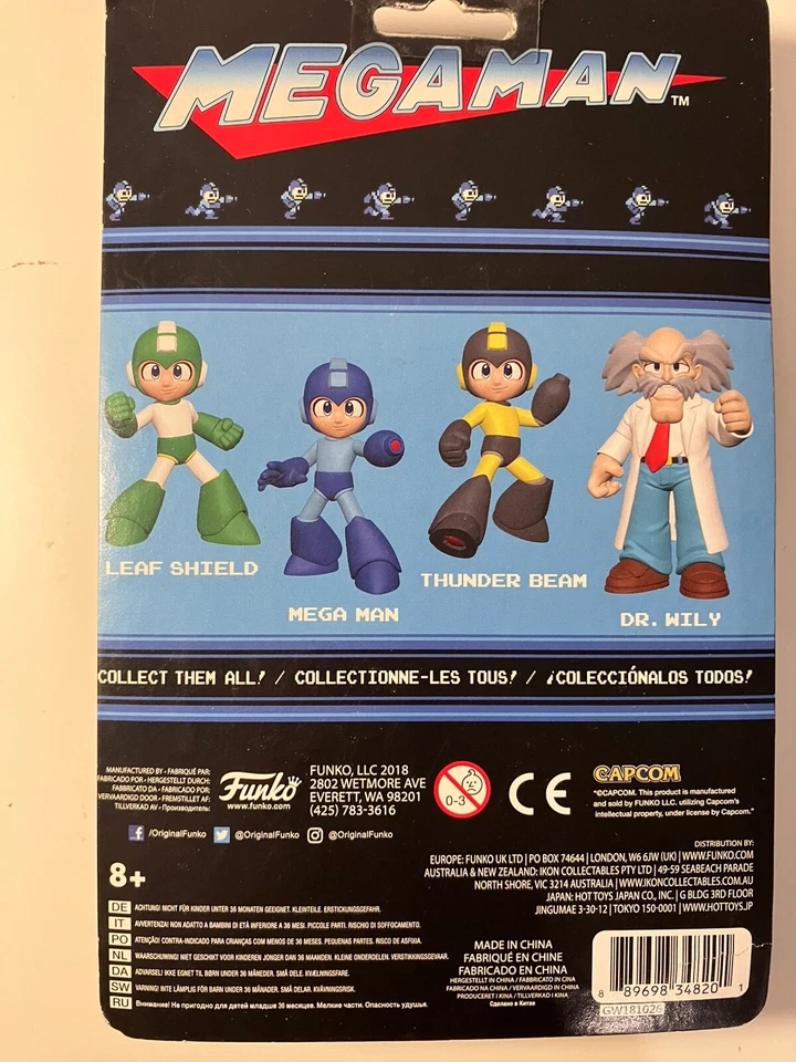 Mega Man funko action figure thunder beam - Photo 4/4