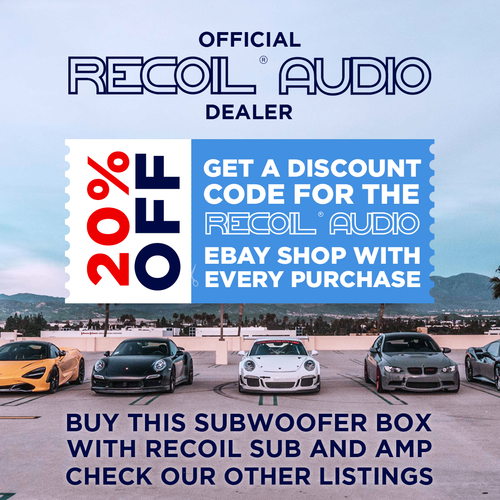 Ford Ranger & Mazda BT50 2012 -2022 subwoofer fibreglass Dual 10inch sub box - Picture 2 of 6