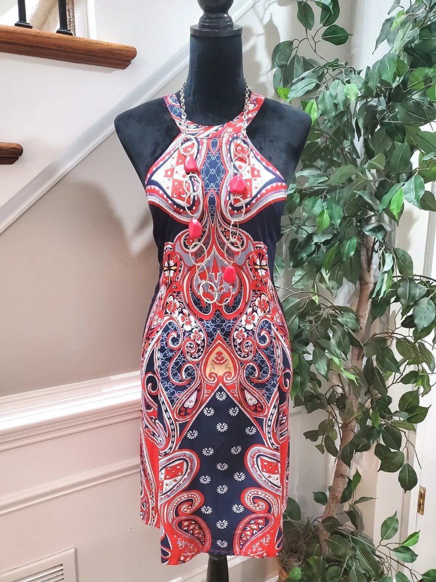polyester halter dress Bonnie Halter Dress