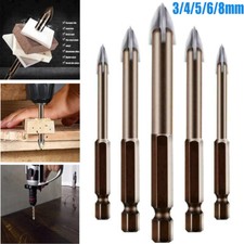 5Pcs Efficient Drilling Tool Glass Ceramic Ti...