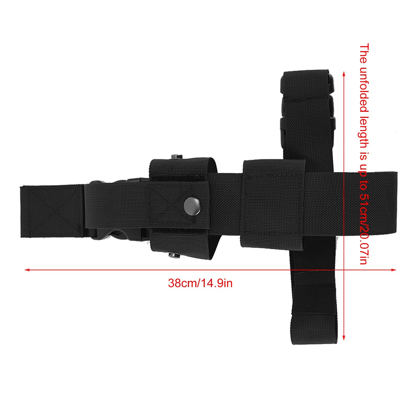 Tactical Drop Leg Water Bottle Holster MK9 Pepper Spray Holder Adjustable Holder eBay