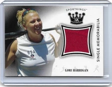 LORI HARRIGAN - 2018 Sport Kings Game Worn relic #SM-LH - Pan Am Softball