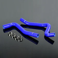 Fit For 77-82 Chevy Corvette V8 5.7L/5.0L Blue Silicone Radiator Hose