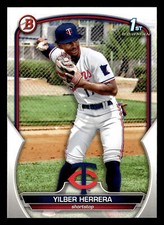 Yilber Herrera 2023 Bowman Prospect 1ST RC #BP-86 Twins Rookie BUY3GET1FREE