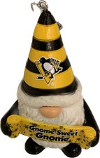 Pittsburgh Penguins Gnome Sweet Gnome Ornament NHL Hockey Forever Collectibles
