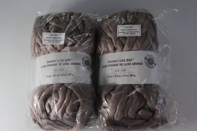 CHUNKY GRANDE Jumbo Yarn #1906 Champagne by Loops & Threads 32yds 10.5oz (q2)