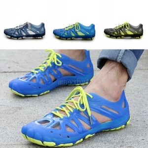 mens jelly beach shoes