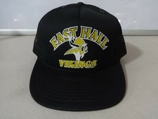 NWOT Vintage East Hall Vikings 1980's Snapback Hat Men OSFA by Otto Cap