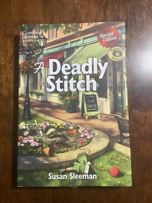 A Deadly Stitch Creative Woman Mysteries by Susan Sleeman HC