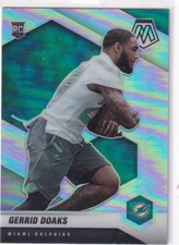 2021 Panini Mosaic #373 Gerrid Doaks Prizm Silver NM