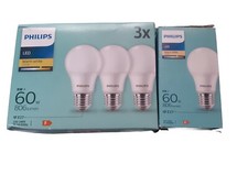Philips LED LED-Lampe Leuchtmittel  matt Finish  E27 8 W 806lm Warmweiß 4 Stück