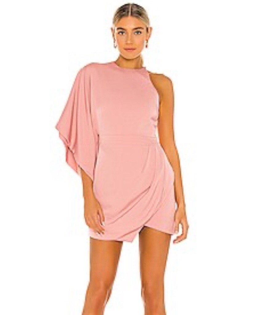 Michael Costello Revolve Women’s Medium Mini Dress Pink Rose Formal Prom  Barbie Michael Costello Revolve Women's Medium Mini Dress Pink Rose Formal Prom  Barbie | eBay