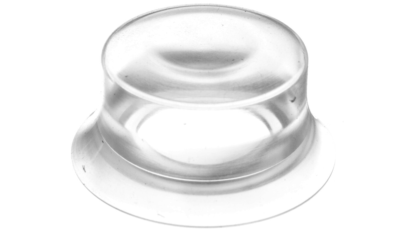 Cover for the covered and protruding button fi22 transparent ZBP0A /T2UK