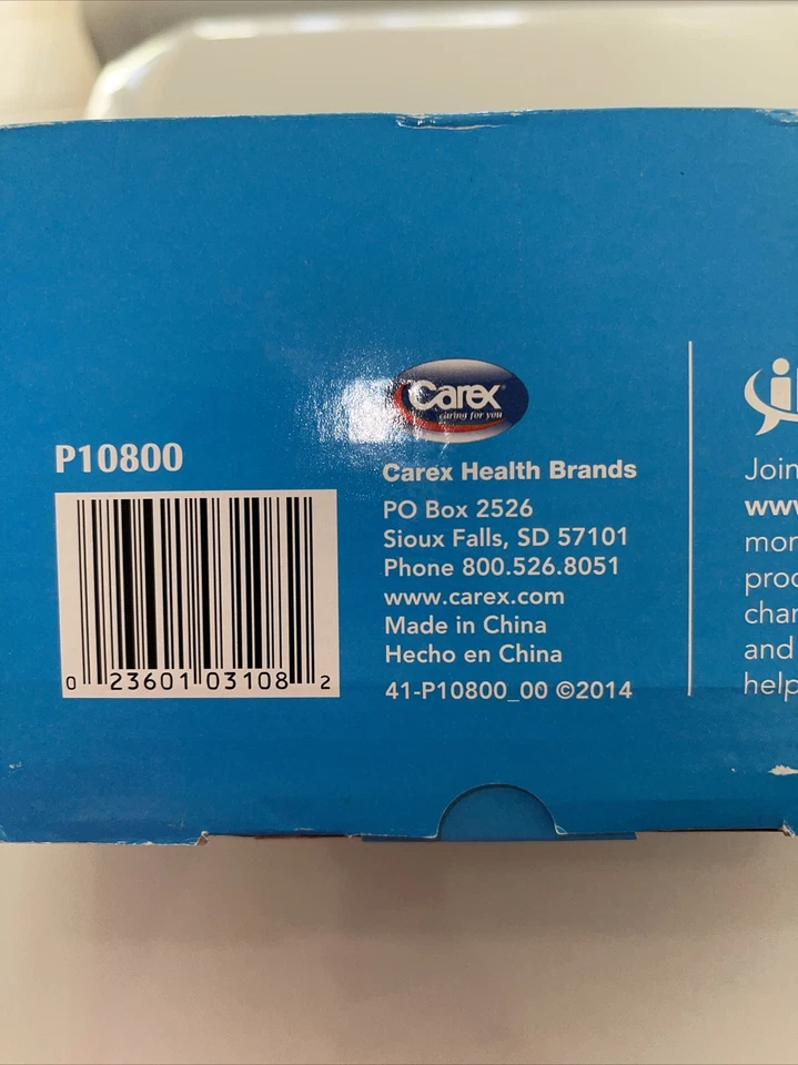 Almohada de viaje Carex almohada para el cuello almohada para avión almohada para coche nueva en caja Foto 4 de 4