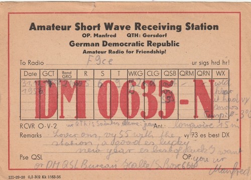 AH98 Carte QSL Radio Amateur Opérateur ON5NR de G MERSCH a SAIVE