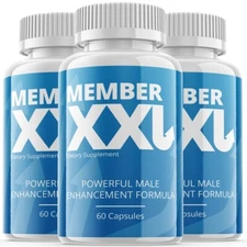 Member XXL - Male Virility - 3 Bottles - 180 Capsules