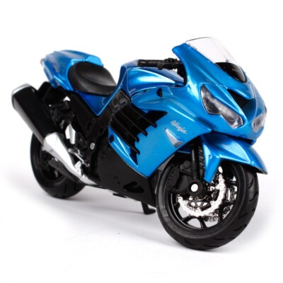 Maisto 1:18 Kawasaki Ninja ZX 14R Diecast Motorcycle Bike Model