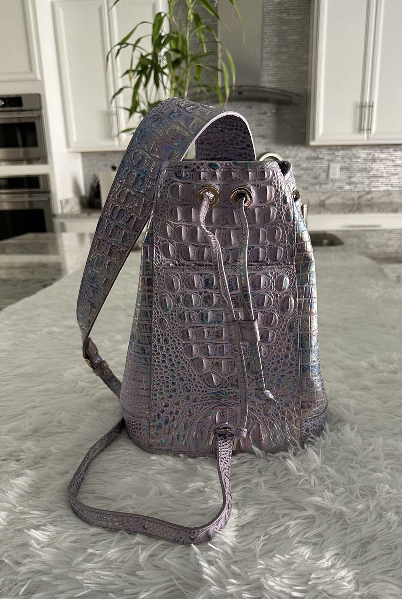 Brahmin Allie Violet wonderland BRAHMIN Allie Violet Wonderland Sling Bag Rare HTF main image 4
