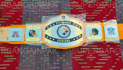 Pittsburgh Steelers championship belt 2mm belt