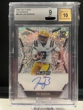 2020 Leaf Flash - #BA-JB1 Joe Burrow (AU, RC)
