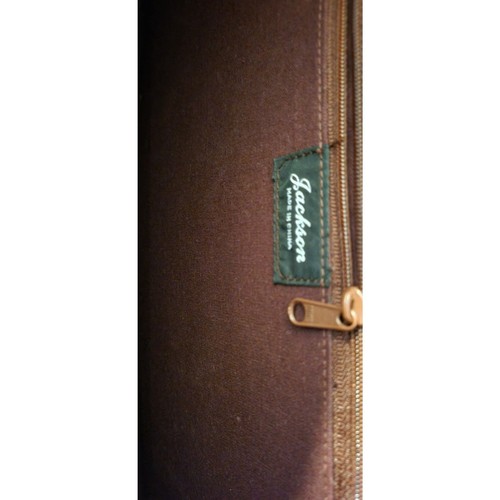Women's red leather briefcase w/ crocodile design By Jackson Dolce Vita - Picture 3 of 15