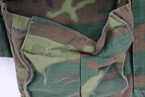 Vintage men's S/M USMC poplin class 2 camo wind resistant coat jacket vietnam - Picture 3 of 12