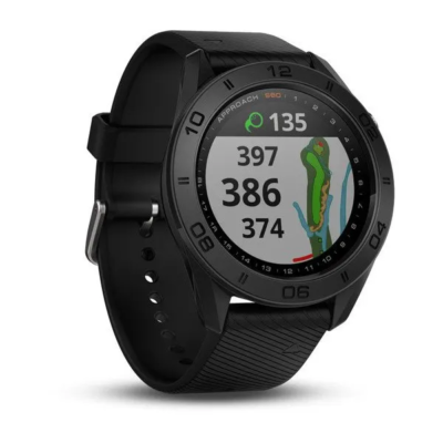 GARMIN Approach S60 ブラック GPS 黒 GOLF ウォッチ Garmin Approach S60 Golf Black GPS Smartwatch *Good Refurbished