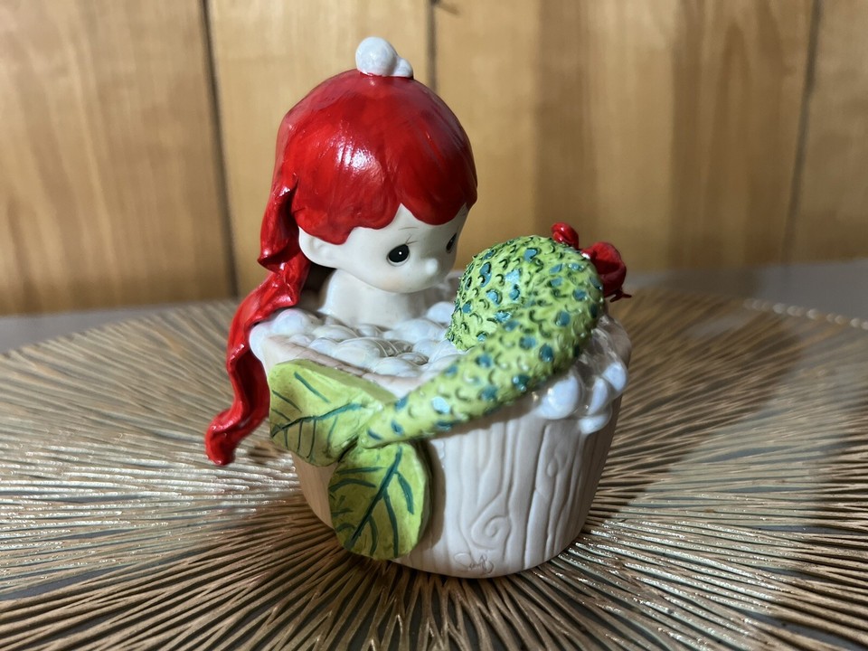 The Little Mermaid Repurposed Altered Precious Moments Refurbished OOAK