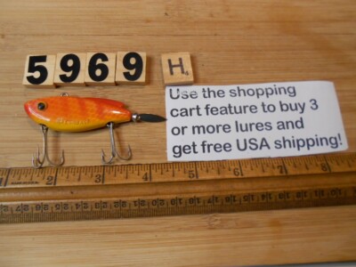 U5969 H ARBOGAST RAZORBACK FISHING LURE | eBay