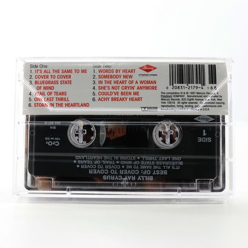 The Best of Billy Ray Cyrus Cover to Cover (Cassette Tape, 1997, Mercury) TESTED - Picture 2 of 6