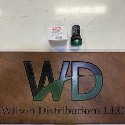 LOVATO 8LP2TILB3P MONOBLOCK GREEN LED PILOT LIGHT  NEW IN BOX