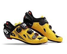 sidi kaos road shoe yellow fluo