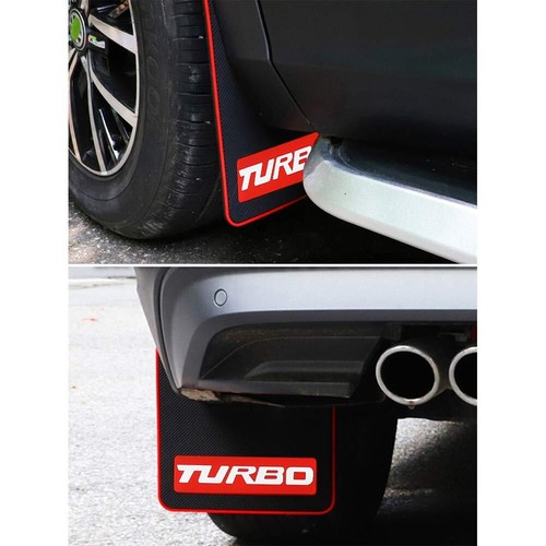 YUNM 4 pcs Car Rubber Mudguard Mud Flaps Splash Guards Rubber Mudguard for Sp... - Bild 2 von 6