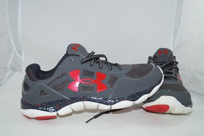 Under Armour Micro G Engage EU 41 US 8 Schwarz Sportschuhe 1255018-019