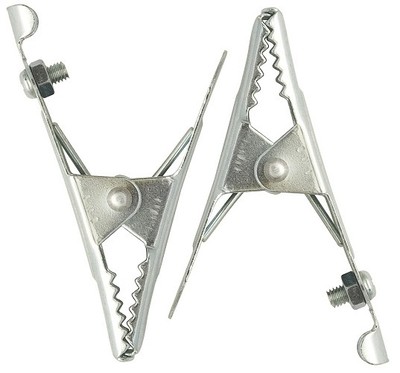 50 A Clips Alligator Isolati Elettrici Heavy-Duty Test Batteria - Foto 4