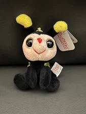 DolliBu Bumble Bee Plush Keychain Stuffed Animal New with Tags