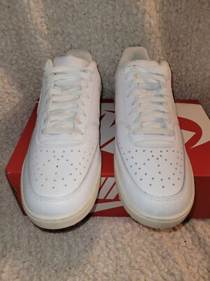 Nike Court Vision Low ‘Triple White’ Lifestyle Shoes CD5463-100 Mens Size 10.5 Nike Men main image 4