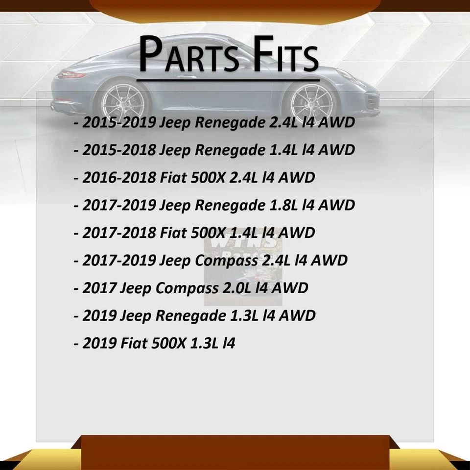 Se adapta a Jeep Compass Mevotech 2017 2018 2019 4 barra estabilizadora delantera trasera enlace final Foto 2 de 4