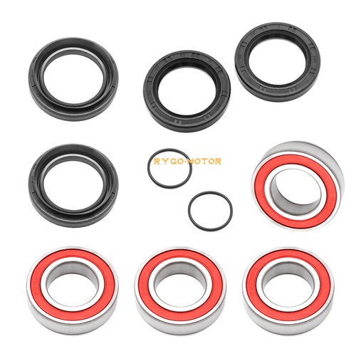 For Yamaha Rhino 450 660 700 YXR Front & Rear Wheel Bearing Seals Kit 2005-2013  - Picture 11 of 12