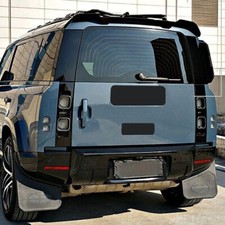 2x Rear Tire Wheel Cover Plate Black For Land Rover Defender 90 110 130 2020-ON