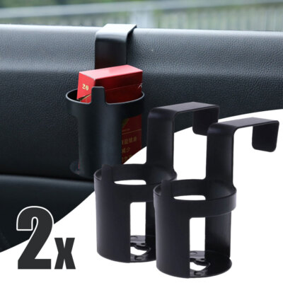 2x Car Truck Drink Water Cup Holder Bottle Can for Door Window