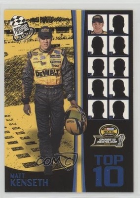 2007 Press Pass Top 10 Blue Matt Kenseth #B108 HOF 0s5