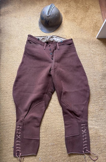 Vintage Polish Army Officer Breeches Jodhpurs Pre-1939 Collectible Uniform