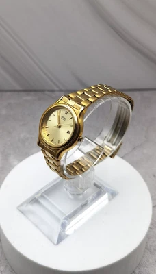 Vintage Seiko 3Y02-0A40 Quarz Damen Armbanduhr in guter Erhaltung - Bild 1 von 4