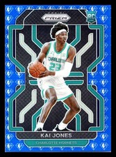 2021-22 Prizm #323 Kai Jones NBA 75th Anniversary RC Rookie Charlotte Hornets