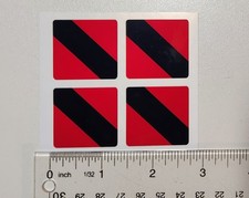 Hubley Toy Truck Door Stickers